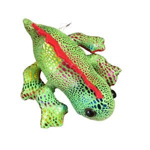 Lizard Plush 9" Green Iguana  Stuffed Animal Toy Doll Shiny Toy‎ Factory